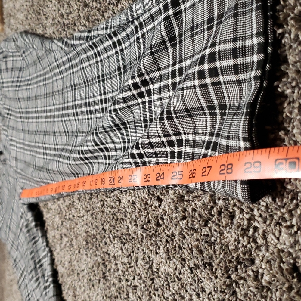 Hot Topic Plaid High Rise Pants Size Large - Picture 12 of 14